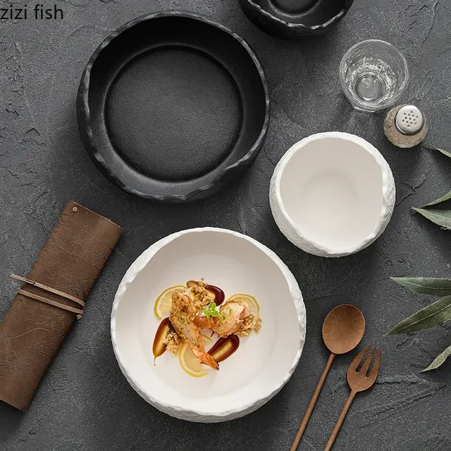 Filles à soupe en céramique irrégulière – vue 4