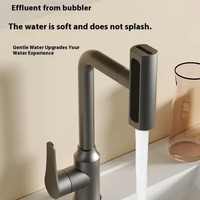 Robinet de cuisine cascade en acier inoxydable – vue 4