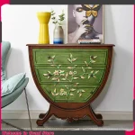 Boutons armoires Vintage salon Design portes tiroirs de rangement armoires commodes luxe Vitrinas exposant meubles de maison