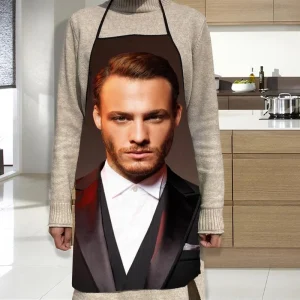 Kerem Bursin – tablier de cuisine en tissu Oxford pour femmes, accessoire de nettoyage pour la maison, W0424