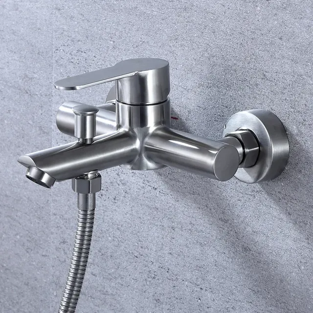 Robinet de baignoire en acier inoxydable – vue 2
