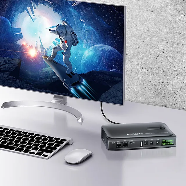 L'alimentation sans interruption UPS prend en charge… – vue 2