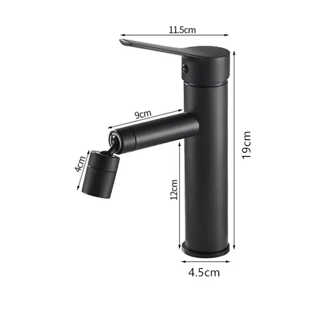 Robinet de Bidet fini monté sur le pont – vue 3