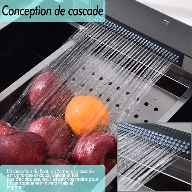 Robinet de cuisine en acier inoxydable 304 – vue 6