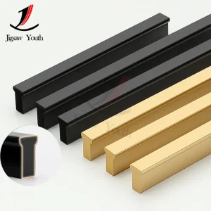 Armoire de cuisine noire pour planche Chi MELFoy, poignées d’armoire, quincaillerie, nervure de commode, 256 Armoire de cuisine noire pour planche Chi MELFoy, poignées d’armoire, quincaillerie, nervure de commode, 256