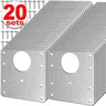 Kits de plaques de réparation de charnière d'armoire en… – vue 1