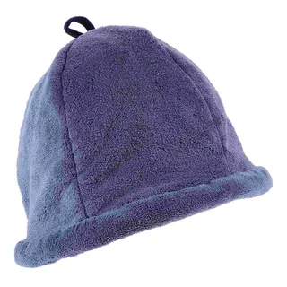 Bonnet sauna feutre polaire corail bleu bicolore absorbant séchage…
