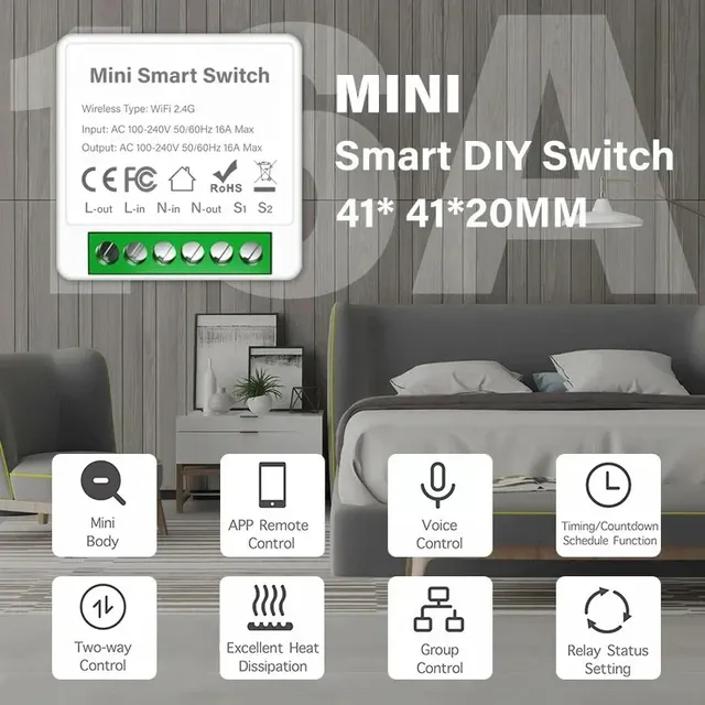 Commutateur intelligent WiFi/Zigbee – vue 5