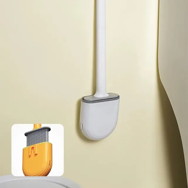 Brosse de toilette murale en Silicone souple – vue 3