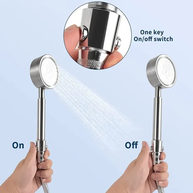 Valve de dérivation de bras de pomme de douche ABS – vue 4