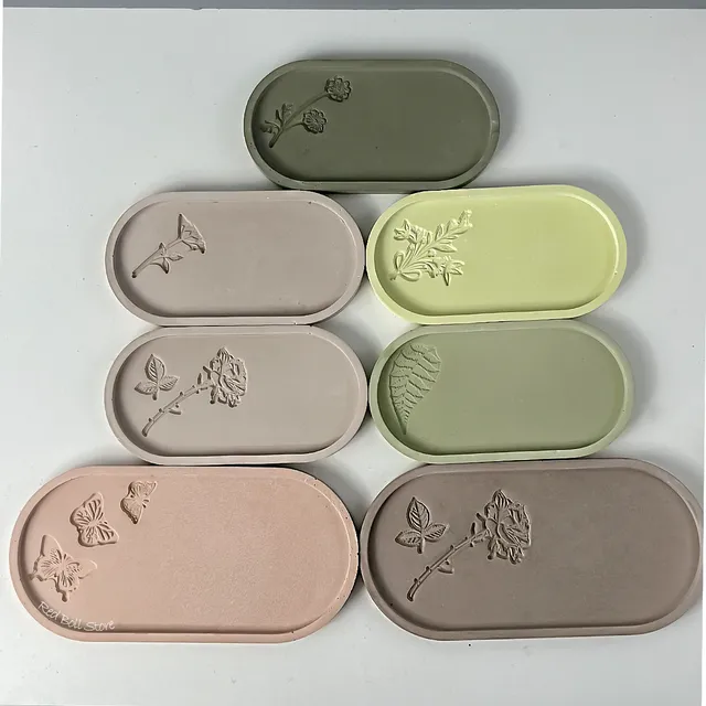Plateau de rangement ovale – vue 5