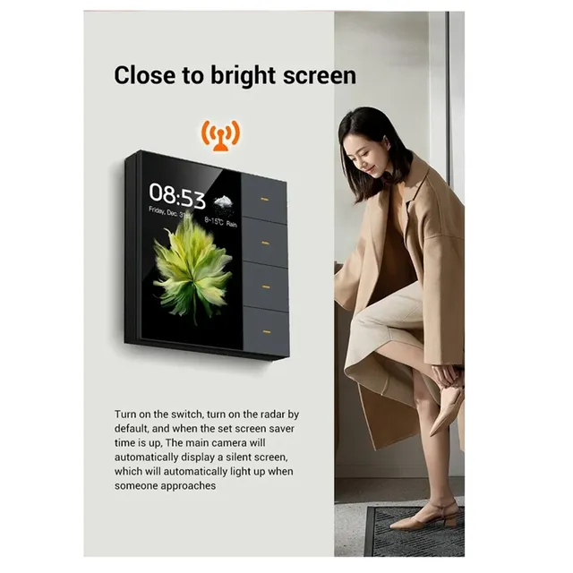 Tuya Zigbee-Joli Mural Intelligent à Écran Tactile de… – vue 5