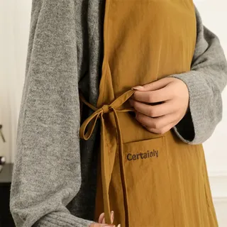 Tablier Long Anti-sale imperméable tablier de cuisine avec poches…