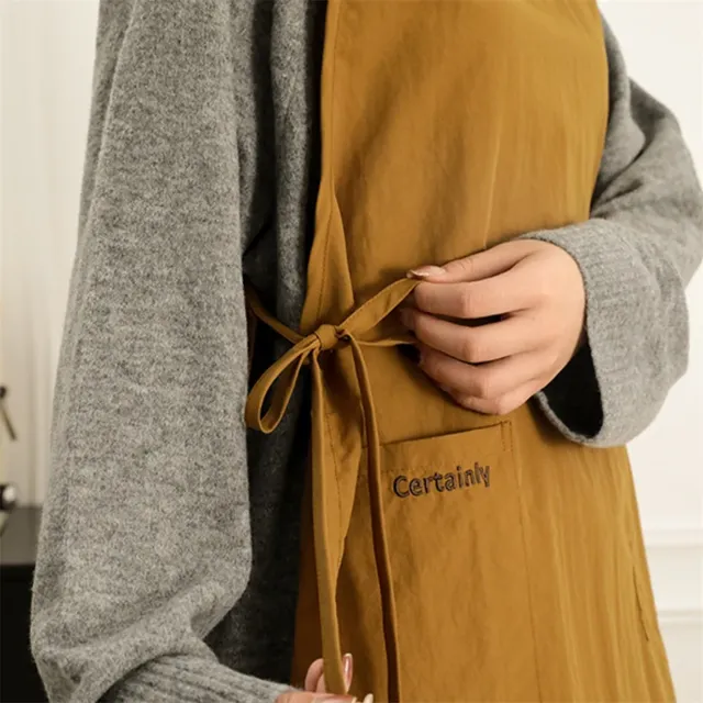 Tablier Long Anti-sale imperméable tablier de cuisine…