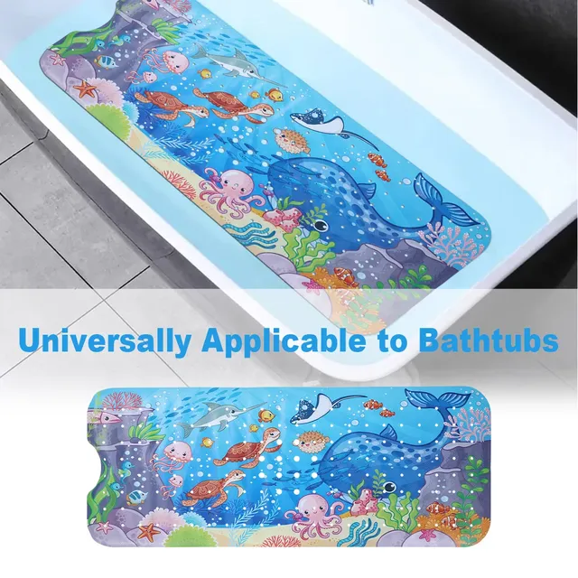 Tapis de baignoire antidérapant en forme d'animal marin – vue 3