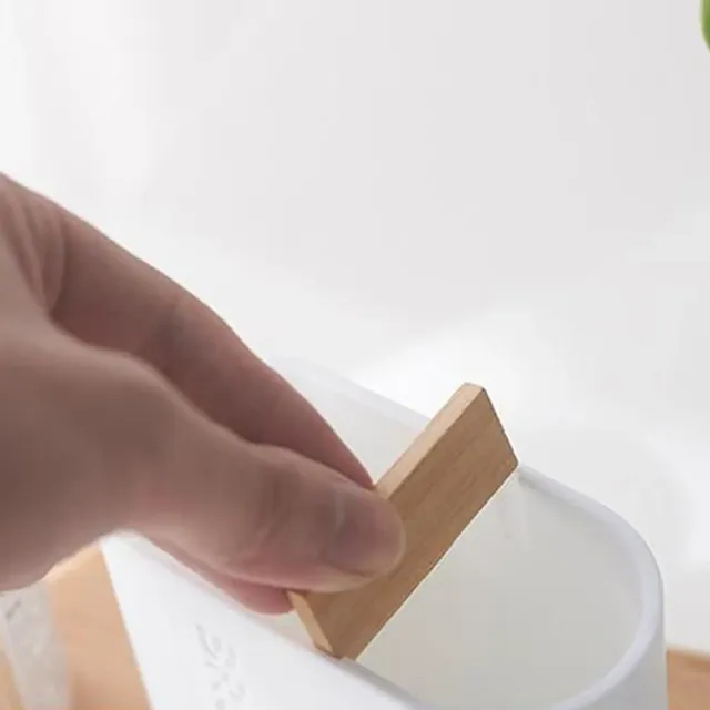 Ensemble accessoires bain minimaliste scandinave blanc… – vue 5