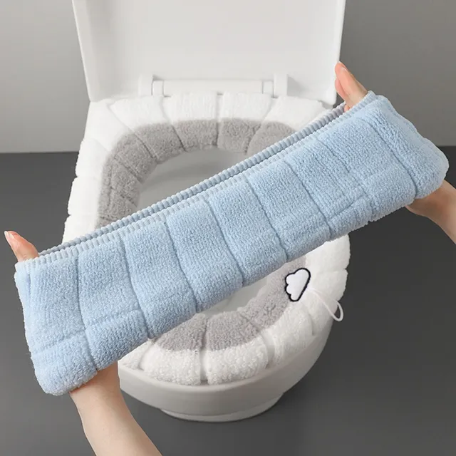 Coussinets de couverture de siège de toilette – vue 2