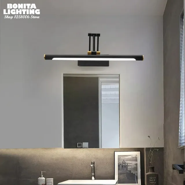 Moderne LED miroir avant lampe salle de bain miroir… – vue 5