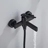 Mitigeur mural bain douche contemporain angulaire métal… – vue 5