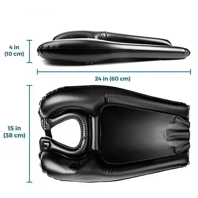 Bassin de shampoing gonflable en PVC – vue 5