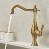 Robinet de cuisine en laiton antique – vue 2