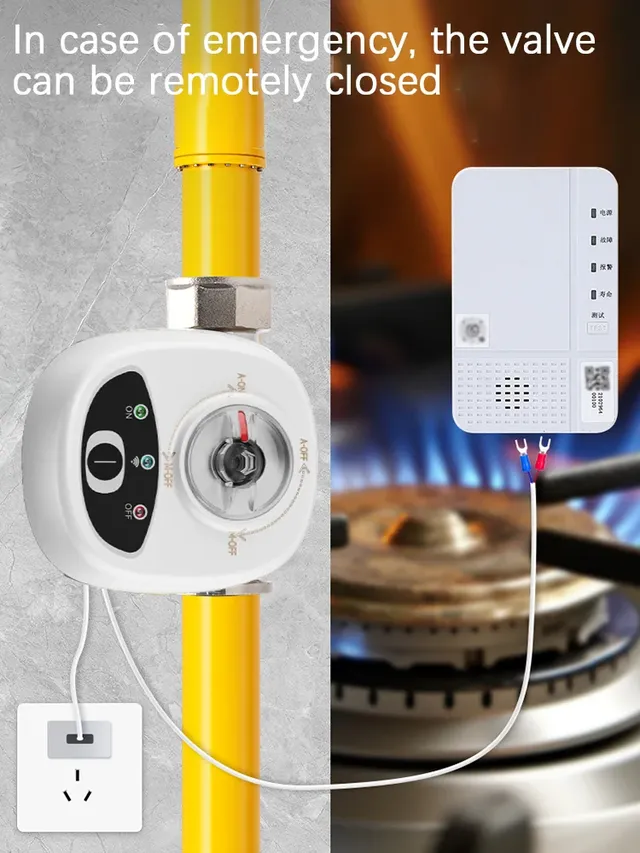 Vanne intelligente pour maison intelligente DN15 DN20 DN25 – vue 3