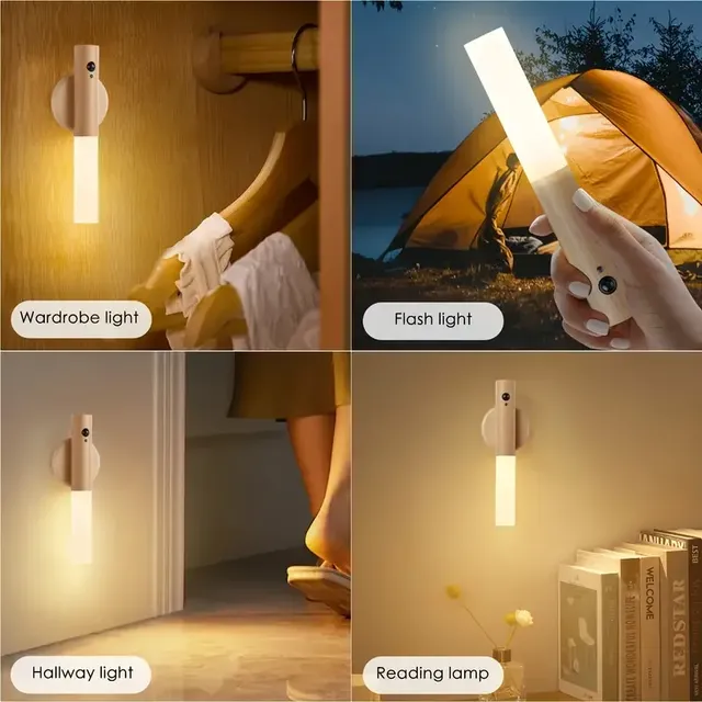 Lampe murale magnétique LED avec capteur de mouvement… – vue 2