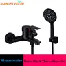 Mitigeur bain douche mural noir mat…