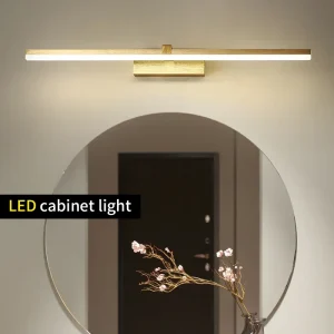 Lumière d&rsquo;armoire HOMirror à LED, éclairage avant de miroir minimaliste, applique murale HOWall, éclairage décoratif intérieur