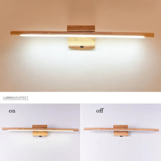 Applique murale à LED en bois massif – vue 5