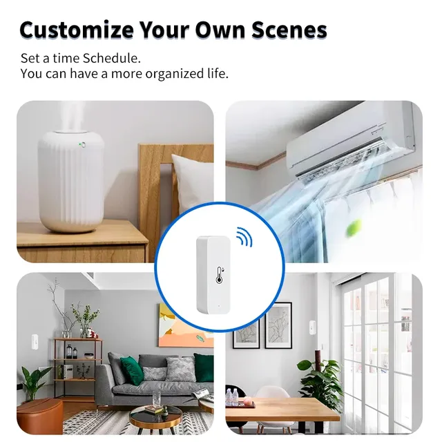 Tuya Wifi/Zigbee capteur de température et d'humidité… – vue 6