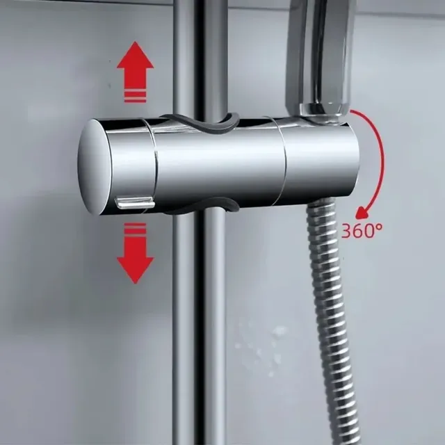 Support de pomme de douche universel réglable 18 ~ 25mm – vue 5