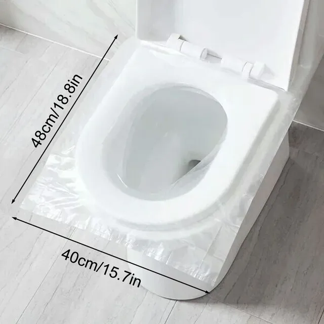 Coussin de siège de toilette jetable 50 pièces – vue 5