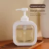 Distributeur de savon liquide blanc 300/500ML – vue 2