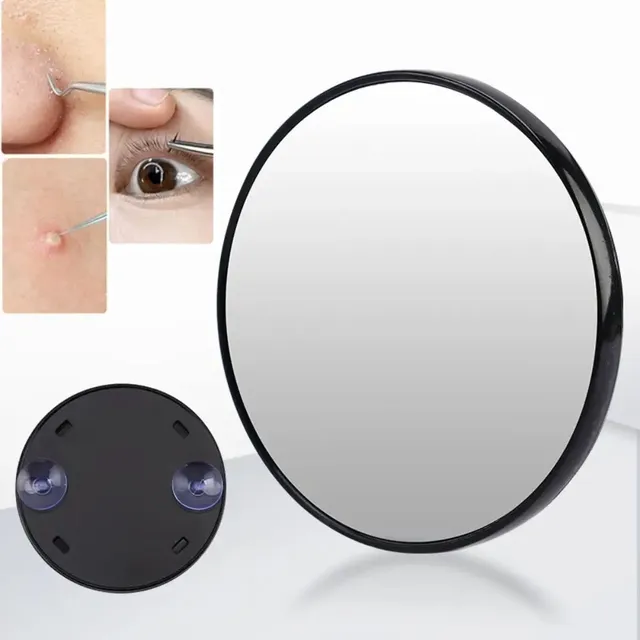 Miroir grossissant rond ventouse maquillage portable… – vue 4