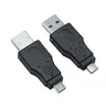 Adaptateur USB2 typeA mâle microUSB mâle compact… – vue 2