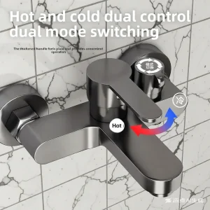 Robinet chaud et froid domestique Durable, spécifique au lavabo, installation facile pour la salle de bain à domicile