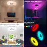 Plafonnier LED intelligent RVB Bluetooth hautparleur… – vue 6