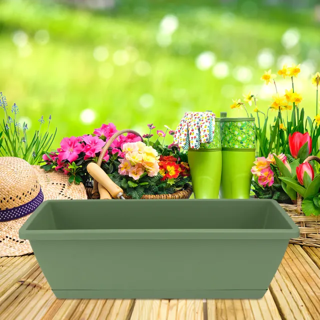 Pot de fleur domestique pour cultiver des légumes et des… – vue 5