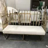 Banquette événementielle artdéco deux places barreaux… – vue 4