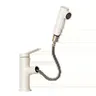 Mitigeur lavabo monocommande laiton brossé blanc mat… – vue 7