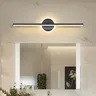 Lampe de miroir LED nordique Simple longue applique… – vue 1