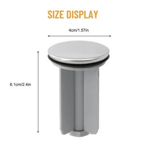 Bouchon d’évier universel pour ark HOWash, bouchon pop-up, bouchon de vidange de remplacement, accessoires de fixation, bouchons, 40mm Bouchon d’évier universel pour ark HOWash, bouchon pop-up, bouchon de vidange de remplacement, accessoires de fixation, bouchons, 40mm