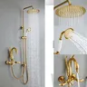 Robinet de douche doré de luxe – vue 5