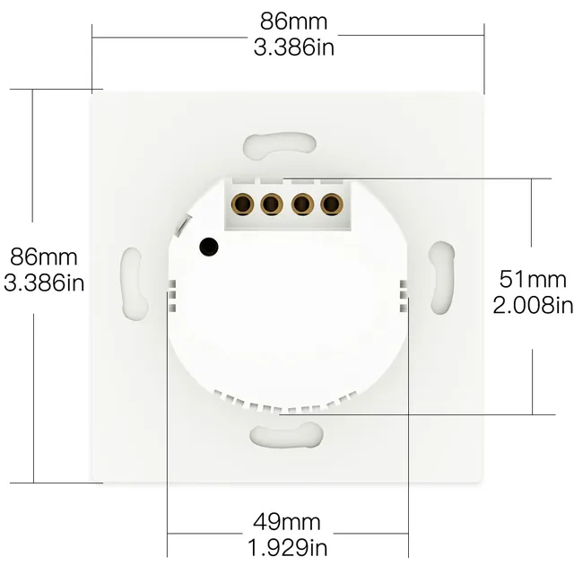 Interrupteur mural intelligent – vue 6