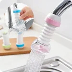 Aérateur de robinet d&rsquo;économie d&rsquo;eau plié rotatif, outils de diffuseur de buse, filtre à eau, moteurs de cuisine, Jeff 360