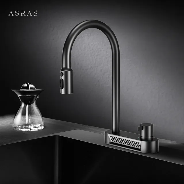 ASRAS 304 robinet de cuisine en acier inoxydable… – vue 3