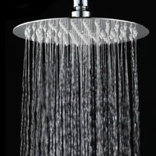Pommeaux de douche cascade Ultra-fin en acier inoxydable
