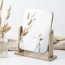 Miroir maquillage table socle bois clair panneau… – vue 1