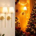 Applique murale nordique LED Recharge RGB ampoule amovible sans fil pour chambre couloir couloir étude salle à manger Luminaire intérieur lumières